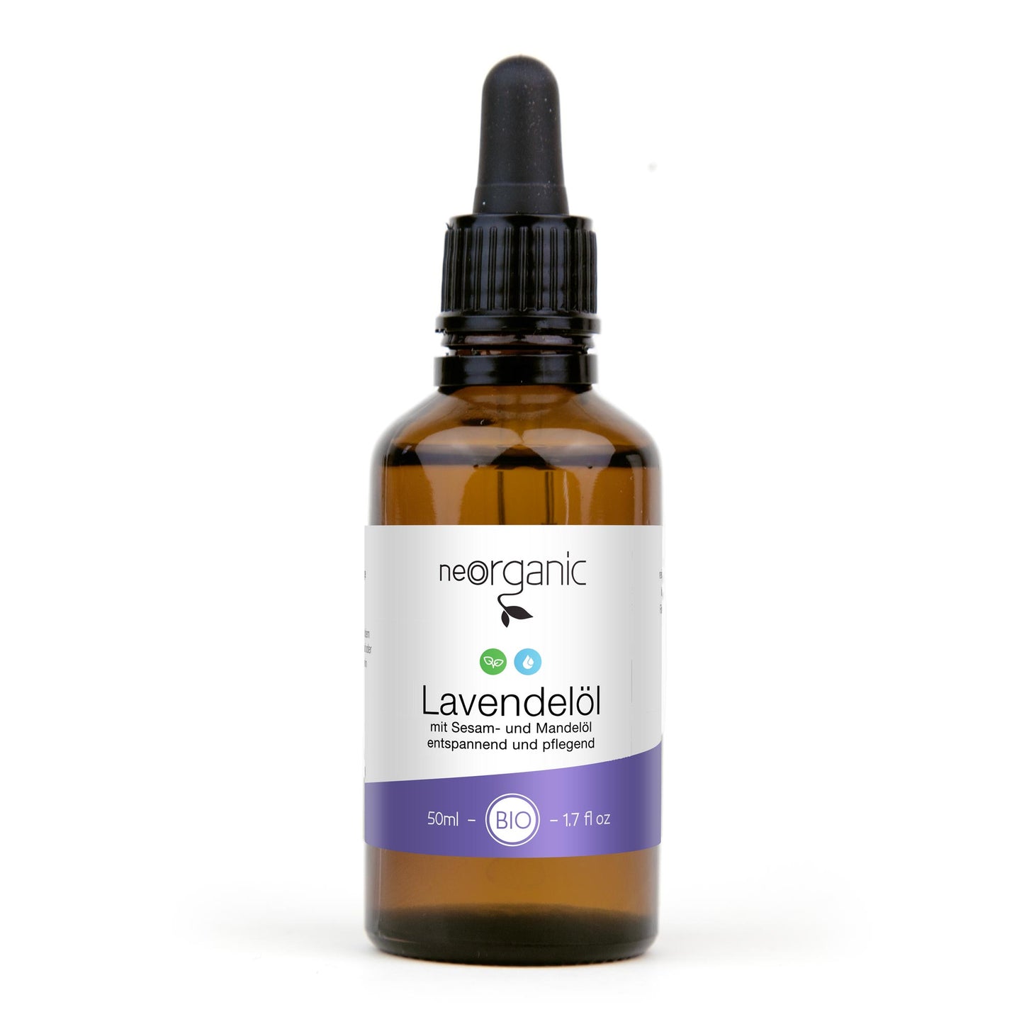 Bio Lavendelöl auf Mandel- und Sesamöl-Basis – Massageöl